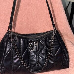 Black Quilted Women's Bag